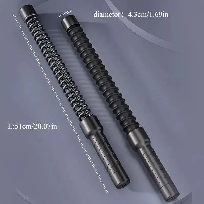 2PCS Wireless Battle Rope Fitness Stick, Strong Spring Resistance, Full Body Muscle Sculpting, Anti-Slip and Durable, Indoor and Outdoor Use, Essential for Body Shaping Wholesale Hub