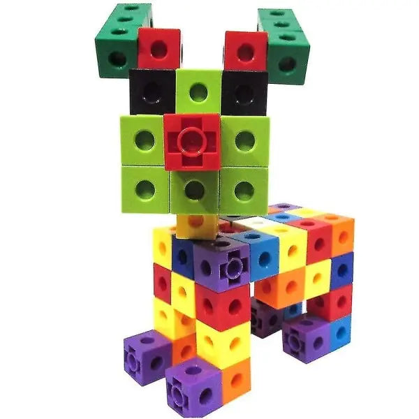 100pcs Children's Construction Toys Snap Cube Toys Educational Wholesale Hub