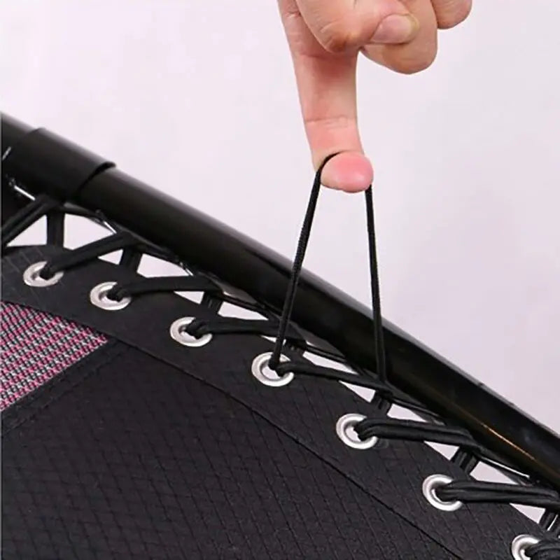Drawstring, rubber band, folding chair accessories (black export (a set of 2 long and 2 short)), Wholesale Hub