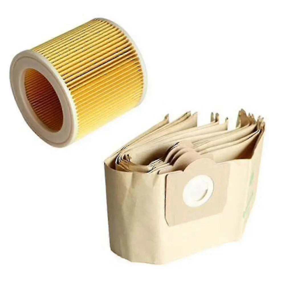 vacuum cleaner bags compatible with Kärcher WD3 Premium vacuum cleaner, 1 filter Wholesale Hub