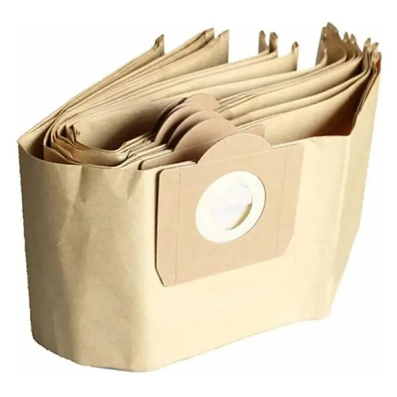 Karcher WD3 Vacuum Cleaner Bags, 5-pack straight vacuum cleaner bags for Karcher WD3, WD 3 Premium, WD3200, WD3500P, A2204, A2204, A2534, SE4001.. Wholesale Hub