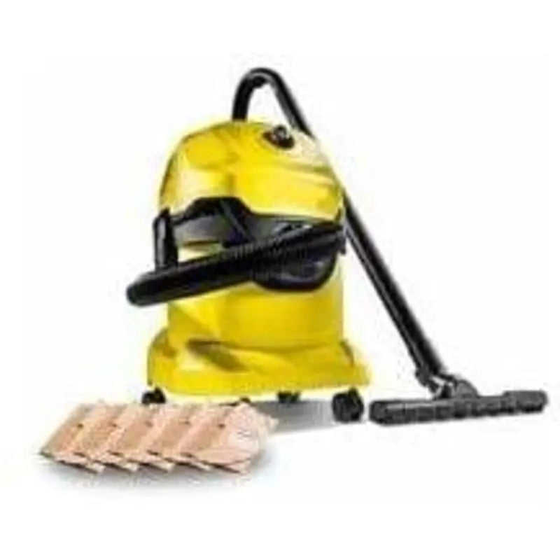 Karcher WD3 Vacuum Cleaner Bags, 5-pack straight vacuum cleaner bags for Karcher WD3, WD 3 Premium, WD3200, WD3500P, A2204, A2204, A2534, SE4001.. Wholesale Hub