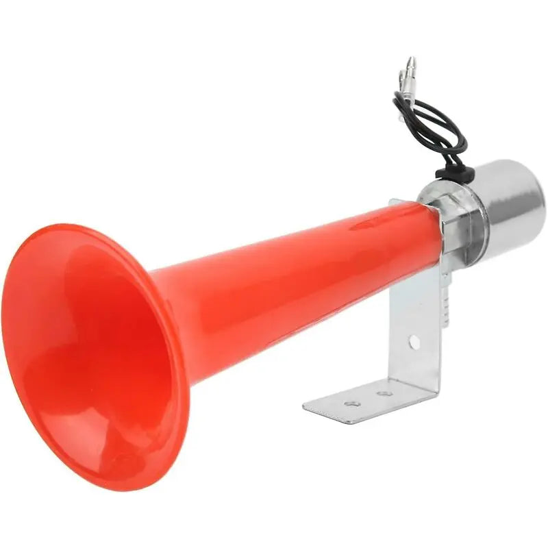 12V 24V Turkish Horn, 180dB Red Universal Truck Horn for SUVs Motorcycles Caravans Wholesale Hub