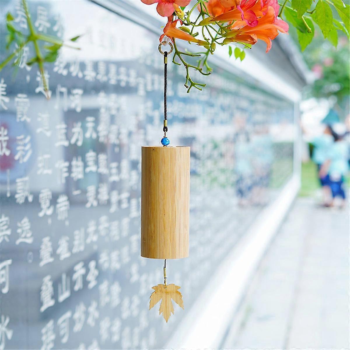 Chakra Chime Bamboo Meditation Game for Outdoor Use Wind Chime Sound Wholesale Hub