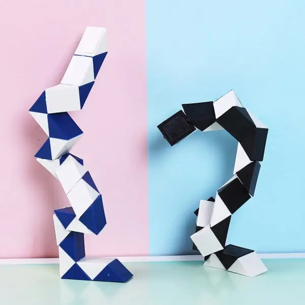 Mini Twist Puzzle Toys Plastic Snake Twist Puzzle Educational Game Toy for Boys Girls Gift Wholesale Hub