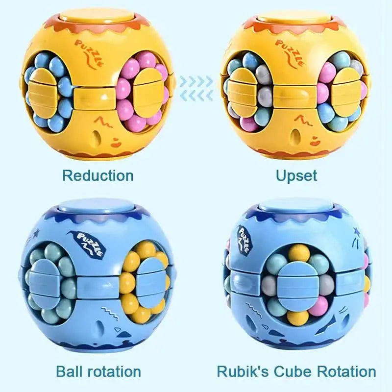 Rotating Prayer Magic Cube Fidget Spinner - Stress Relief Puzzle Toy for Kids & Adults Wholesale Hub