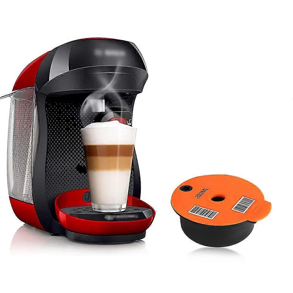 Refillable Coffee Capsules for Tassimo Bosch Machine Reusable Coffee Capsule Eco-Friendly 200ml Wholesale Hub