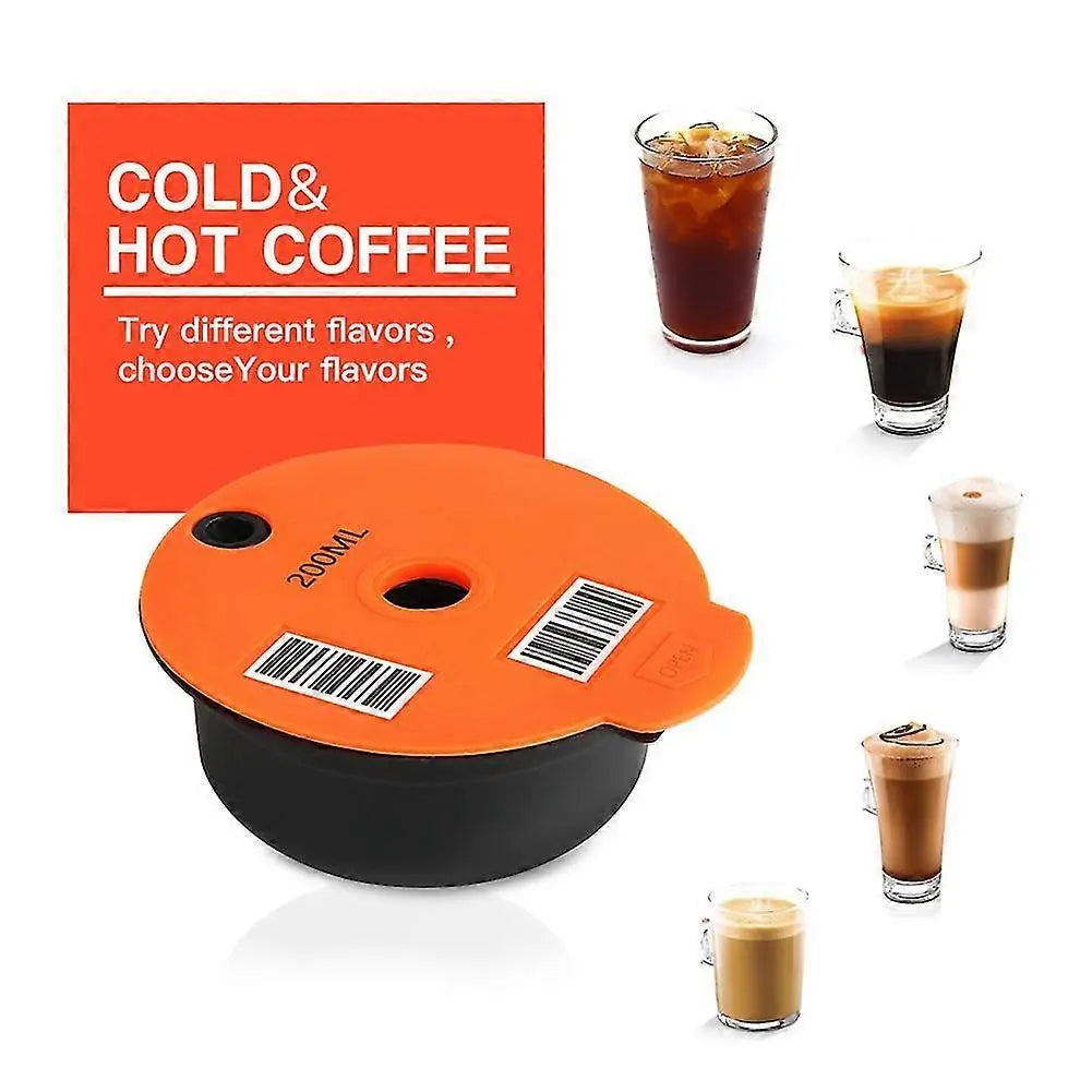 Refillable Coffee Capsules for Tassimo Bosch Machine Reusable Coffee Capsule Eco-Friendly 200ml Wholesale Hub