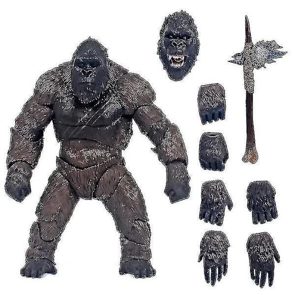2021 King Kong Vs Godzilla Gorilla Monster Model PVC Animal Figures Toy Birthday Wholesale Hub