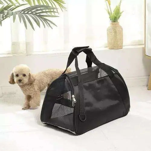 Pet Carrier Transport Bag, Black - Safe and Comfortable for Pets Wholesale Hub