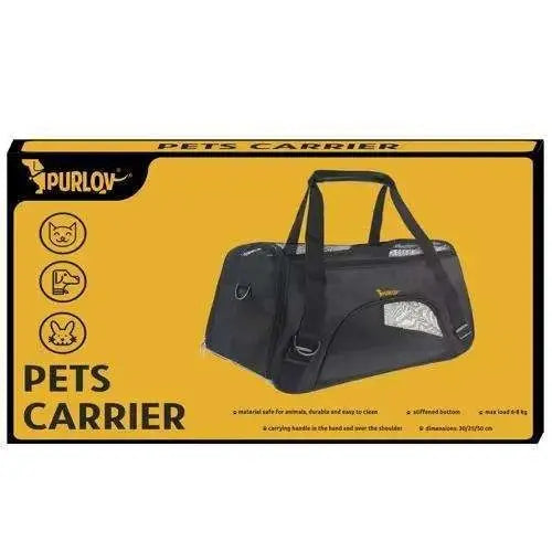 Pet Carrier Transport Bag, Black - Safe and Comfortable for Pets Wholesale Hub