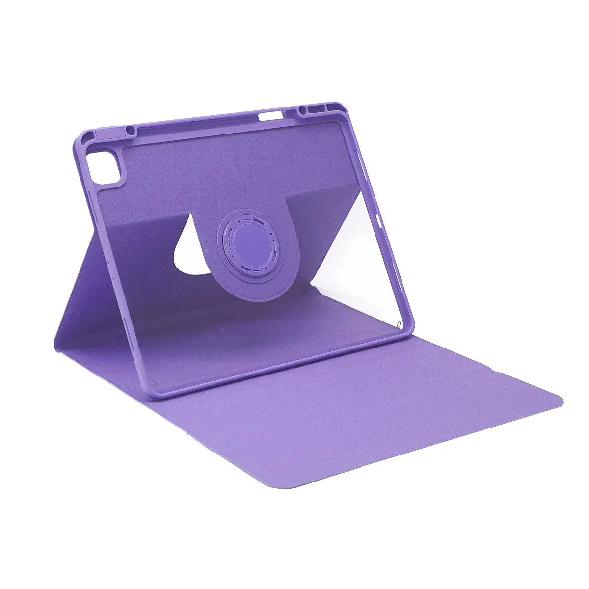 SENYOSON Purple iPad Case for iPad Pro 12.9/13 Inch iPad Pro 12.9" 3rd-6th Gen & iPad Pro 13" & iPad Air 13", Detachable Magnetic Rotating Stand Cover with Honeycomb Back Panel Cooling, Snug Fit Protective Case Wholesale Hub