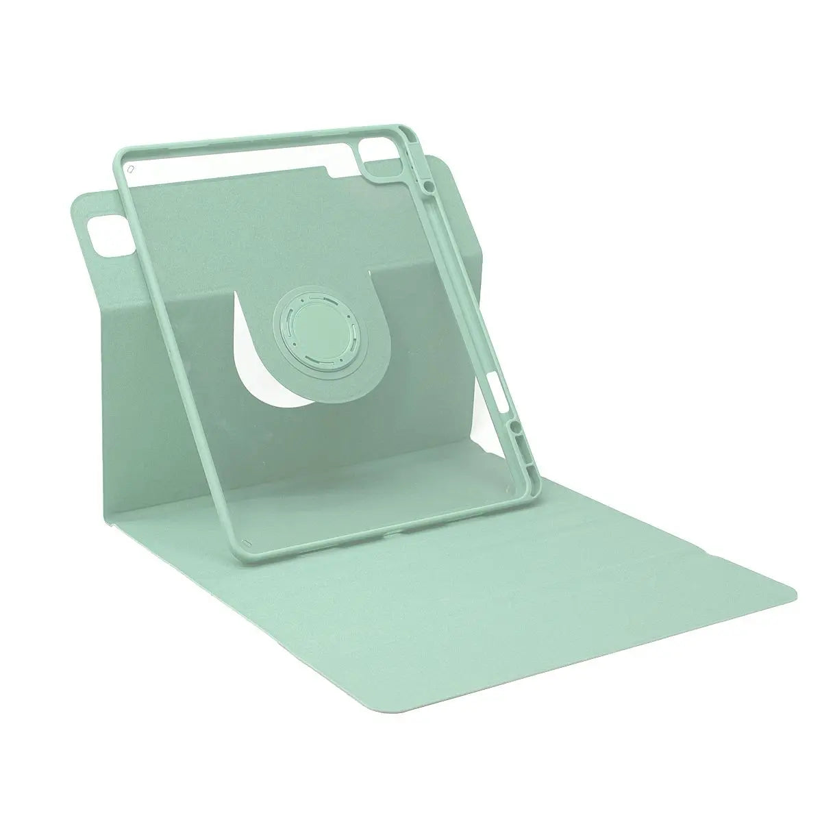 SENYOSON Green iPad Case for 9.7 Inch iPad 5th/6th Generation & iPad Air 2, Detachable Magnetic Rotating Stand Cover with Honeycomb Back Panel Cooling, Snug Fit Protective Case Wholesale Hub