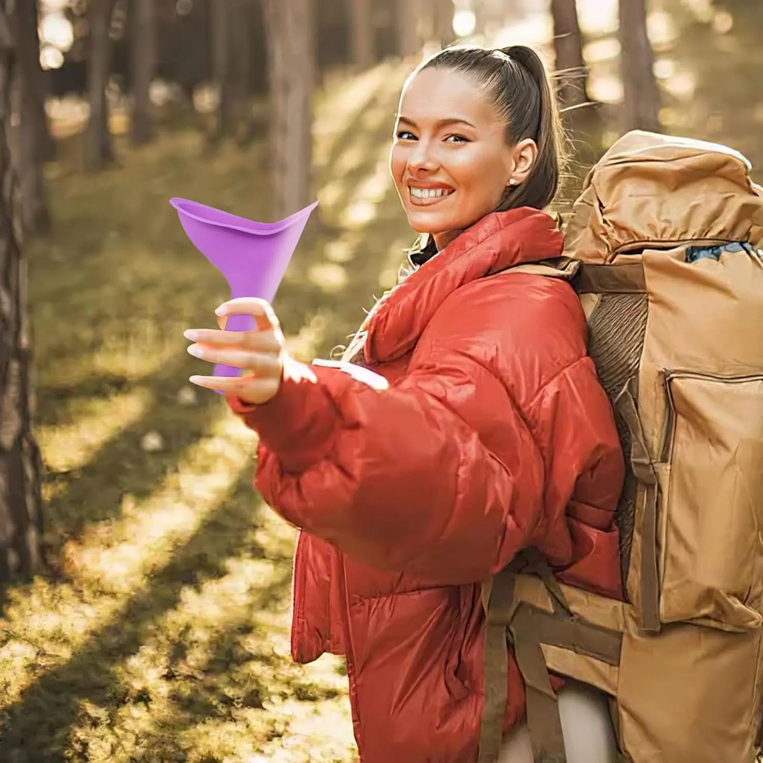 Female Urinal, 4PCS Portable Urination Device Pee Funnel for Travel Camping Hiking, Outdoor Activities, Camping, As a Gift for Women's Equality Day That Benefits Female Health Wholesale Hub