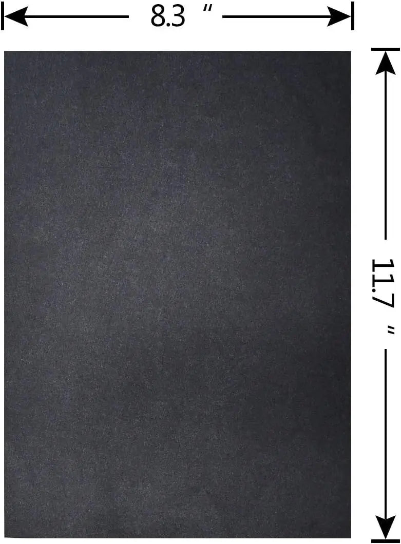 100 Sheets Carbon Transfer Paper Tracing for DIY Wood Working Canvas and Other Art Craft Surfaces Graphite & 5 Pieces Ball Embossing Stylus Black (8.3 x 11.7 Inches) Wholesale Hub