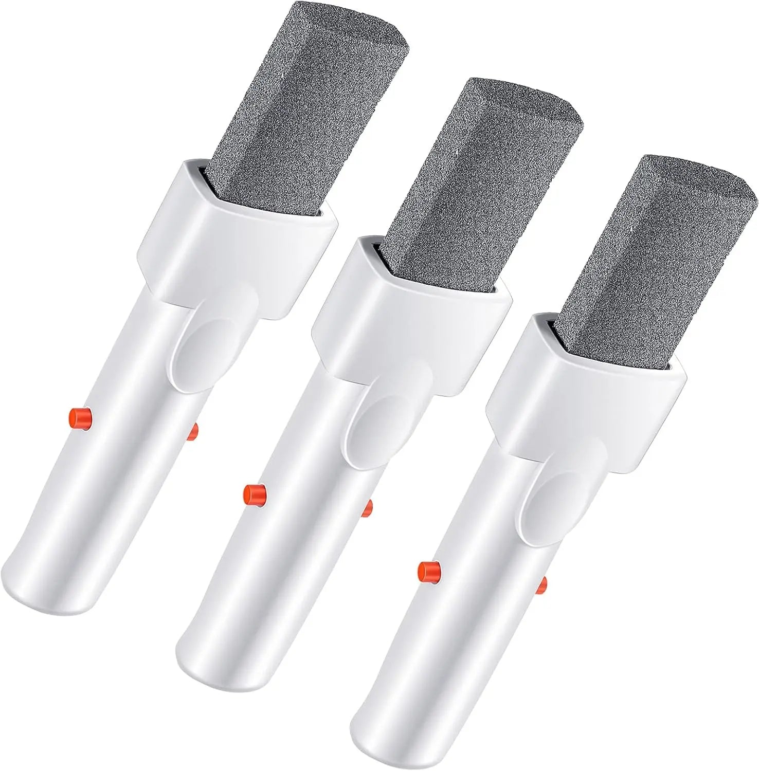 3 Pieces Pool Pumice Stone with Handle Erase Rust Stain Spot Remover Pool Tile Calcium Cleaning Tools Pumice Sticks Stone for Concrete Plaster Pool Spa Toilet Bowl Ring Calcium Tub Wholesale Hub