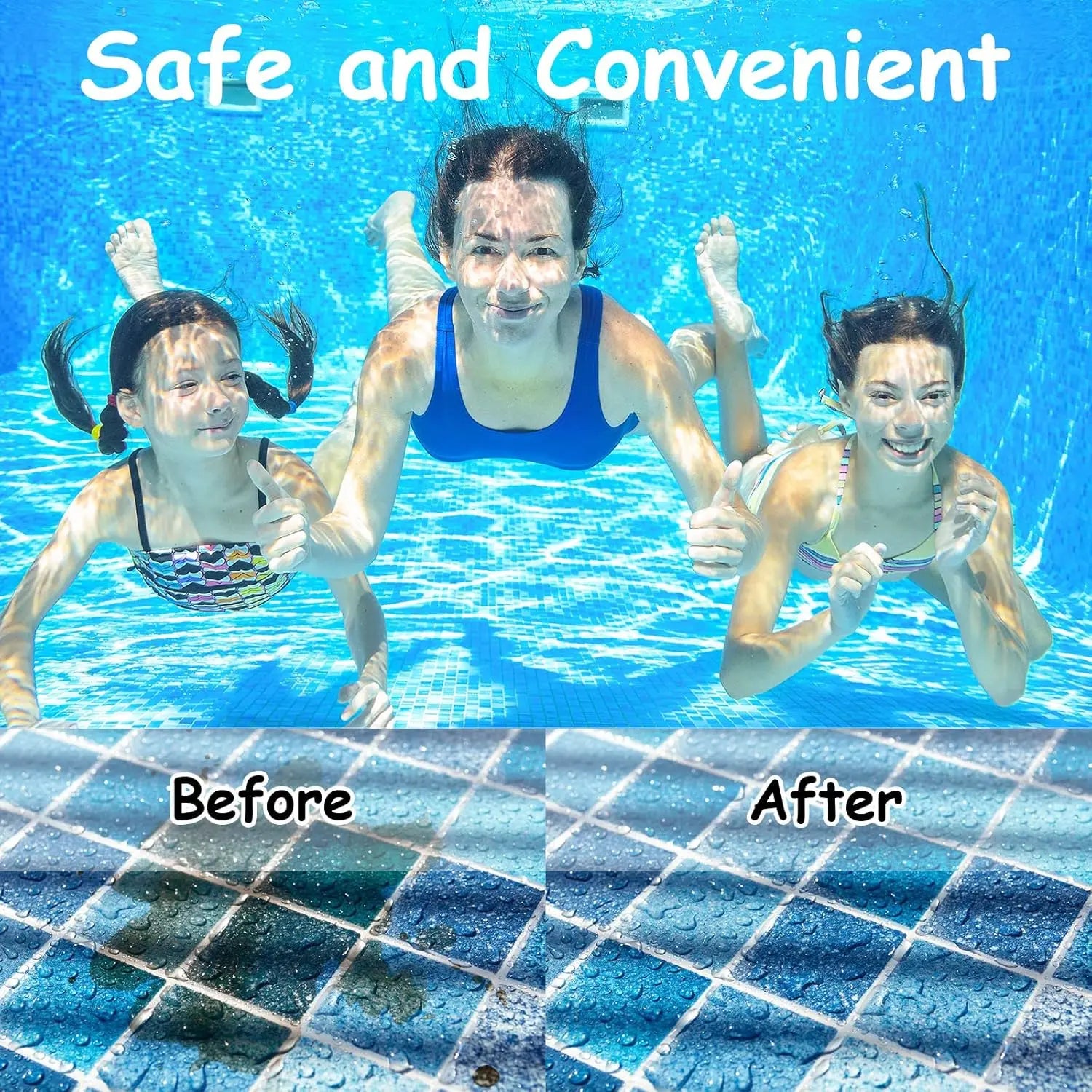 3 Pieces Pool Pumice Stone with Handle Erase Rust Stain Spot Remover Pool Tile Calcium Cleaning Tools Pumice Sticks Stone for Concrete Plaster Pool Spa Toilet Bowl Ring Calcium Tub Wholesale Hub