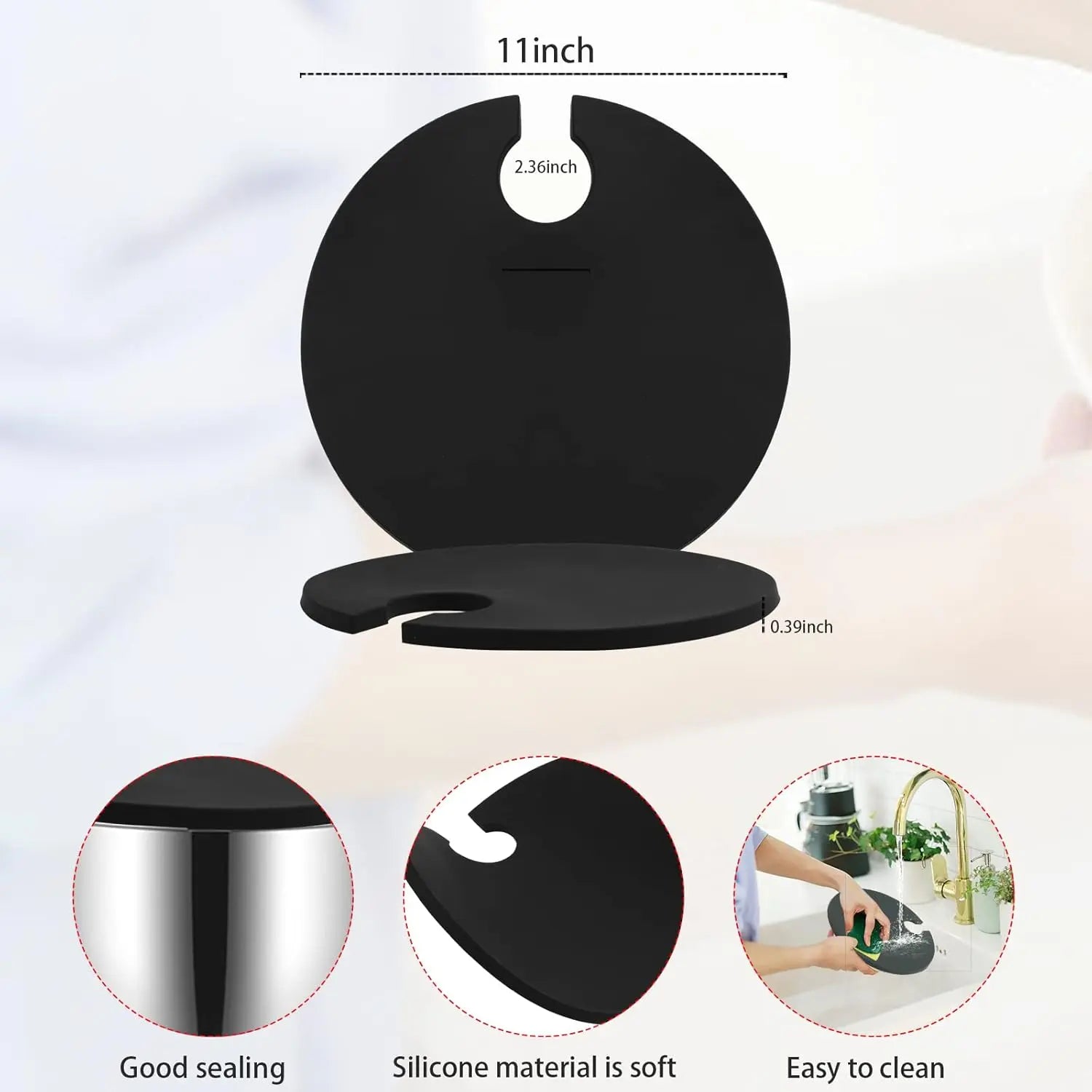 Sous vacuum and Vide Lid Cooking Sous vacuum and Vide Cooker Fits Up to 10.5" Pot, Prevent Water Evaporation and Retain Flavor for Stock (black) Wholesale Hub