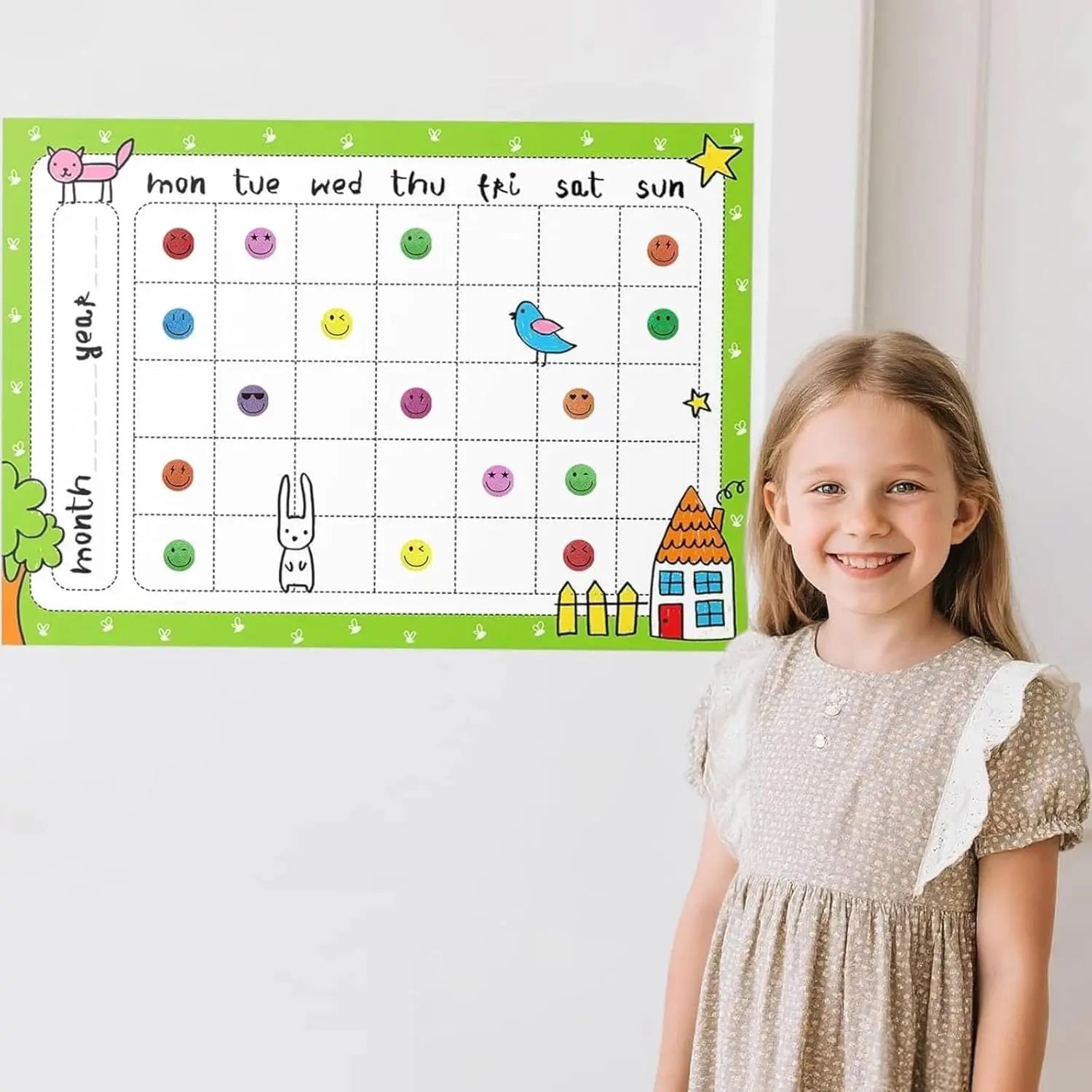 6000Pcs Smiley Face Stickers - 3/8'' Holographic Happy Face Stickers Cute Reward Sticker for Kids Classroom Self Adhesive Positive Incentive Sticker for Teacher Calendar One Happy Dude Birthday Wholesale Hub