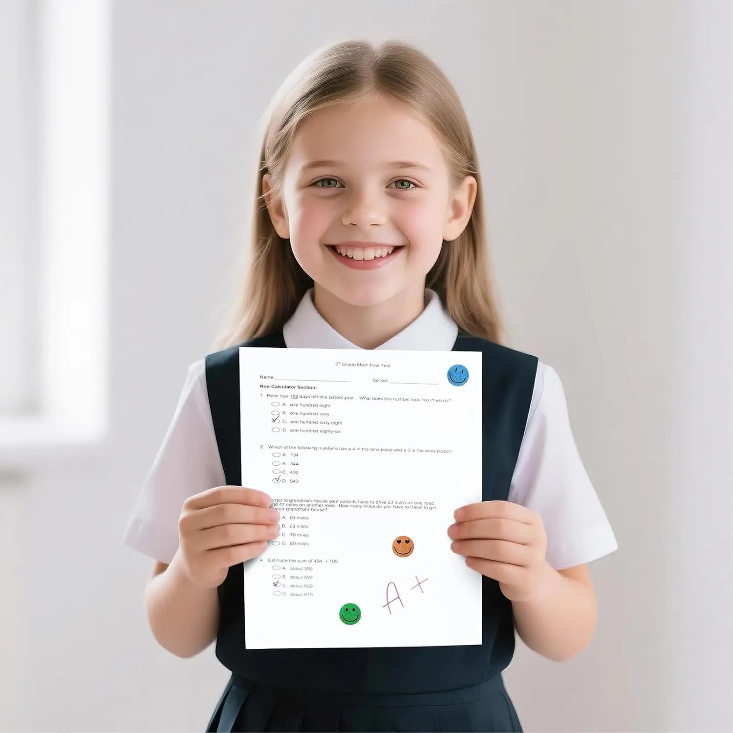 6000Pcs Smiley Face Stickers - 3/8'' Holographic Happy Face Stickers Cute Reward Sticker for Kids Classroom Self Adhesive Positive Incentive Sticker for Teacher Calendar One Happy Dude Birthday Wholesale Hub