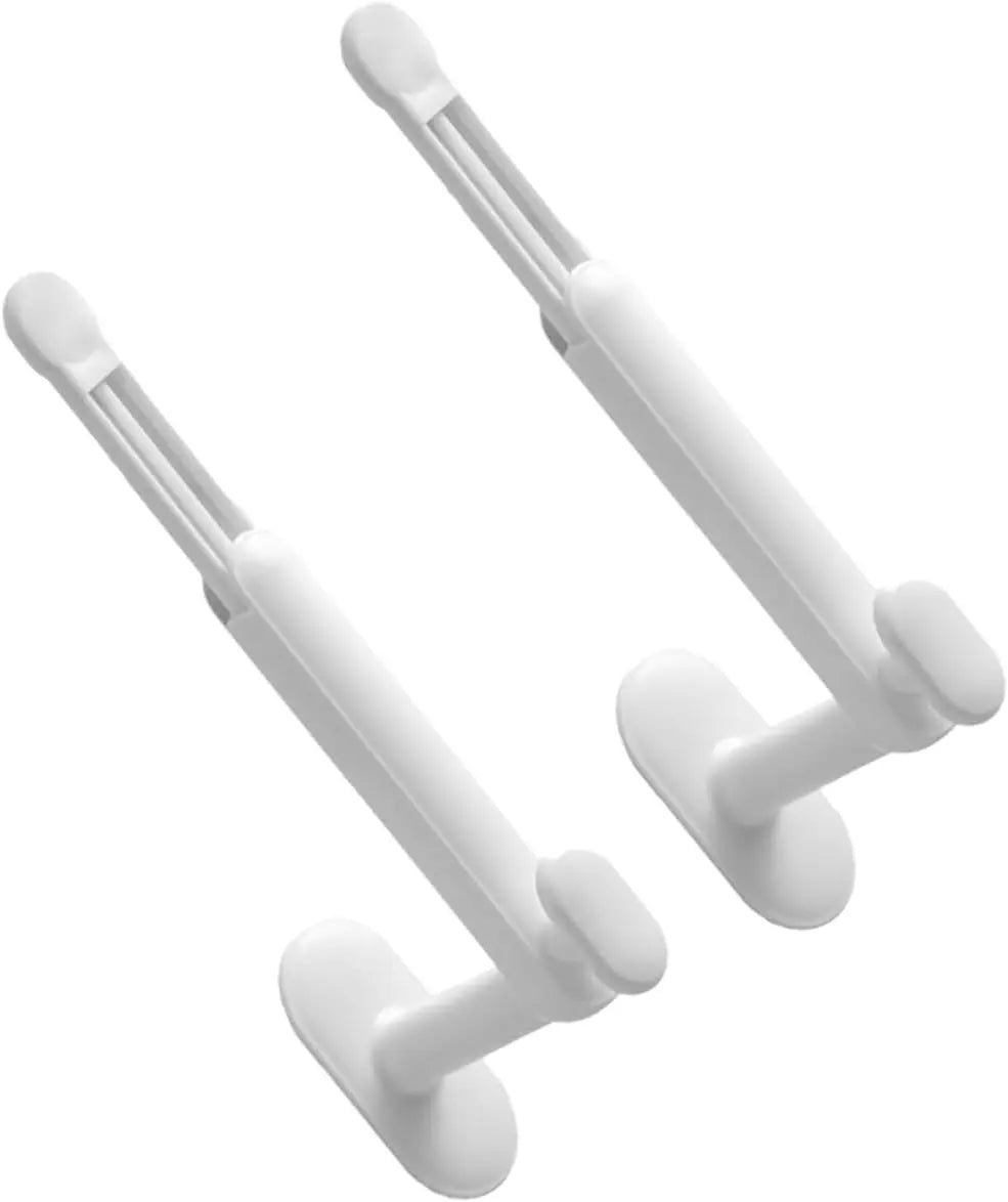 2 Pack Adjustable Hair Accessory Organizer with Hair Tie Holder White Wholesale Hub