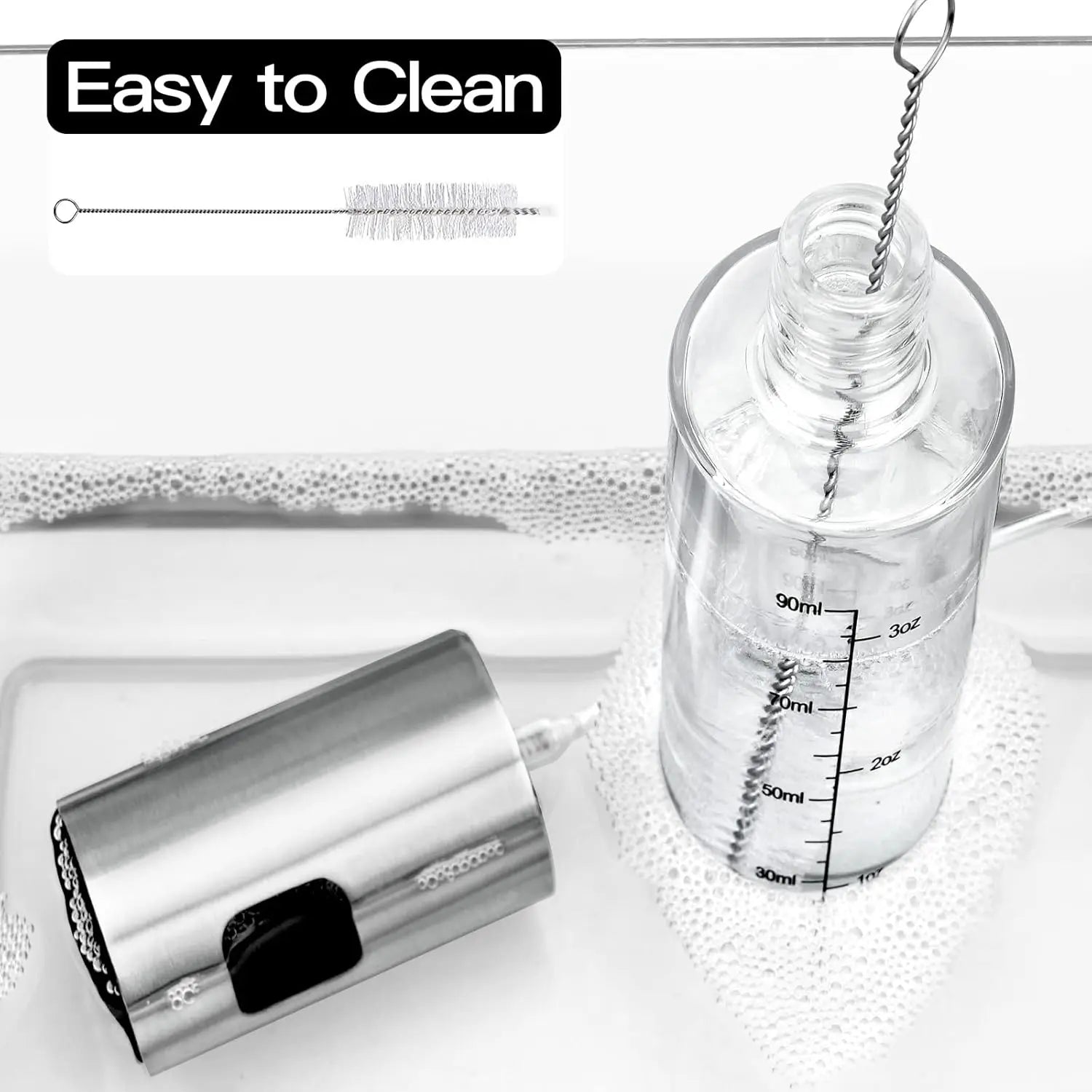 Oil Sprayer for Cooking, 2 Pack Upgraded Olive Oil Spray Bottle Mister Refillable with Scale Air Fryer Accessories for Kitchen, Salad, Baking, BBQ, Frying Wholesale Hub