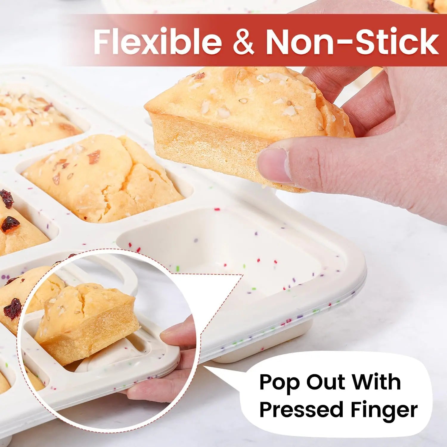 Silicone Mini Loaf Pan with Metal Frame & Silicone Bread Loaf Pans Wholesale Hub