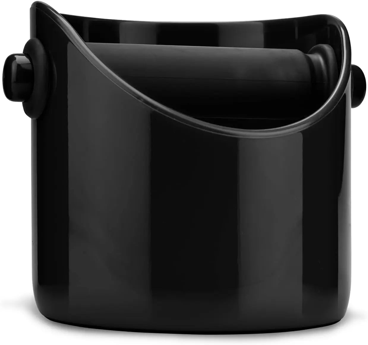 Grindenstèin Sturdy, Compact, Modern Space-Saving Espresso Coffee Grind Knock Box - Black Wholesale Hub