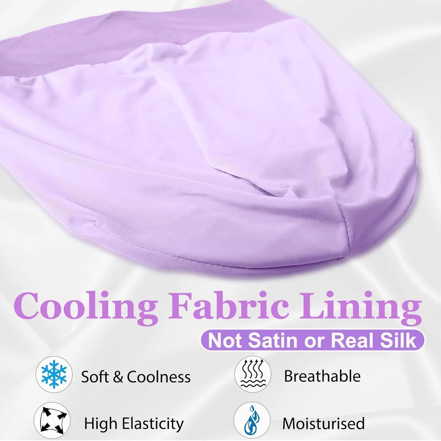 Sleep Cap Bonnet for Sleeping Black Women Men, Adjtable Cooling Lining Bonnets for Curly Hair Wrap Braids Beanie Night Hat Wholesale Hub