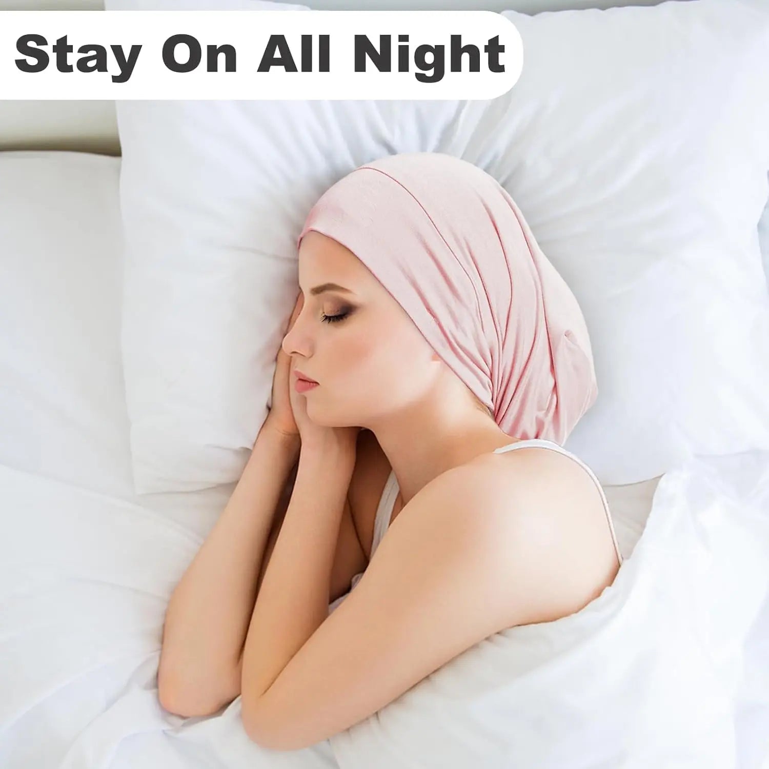Sleep Cap Bonnet for Sleeping Black Women Men, Adjtable Cooling Lining Bonnets for Curly Hair Wrap Braids Beanie Night Hat Wholesale Hub