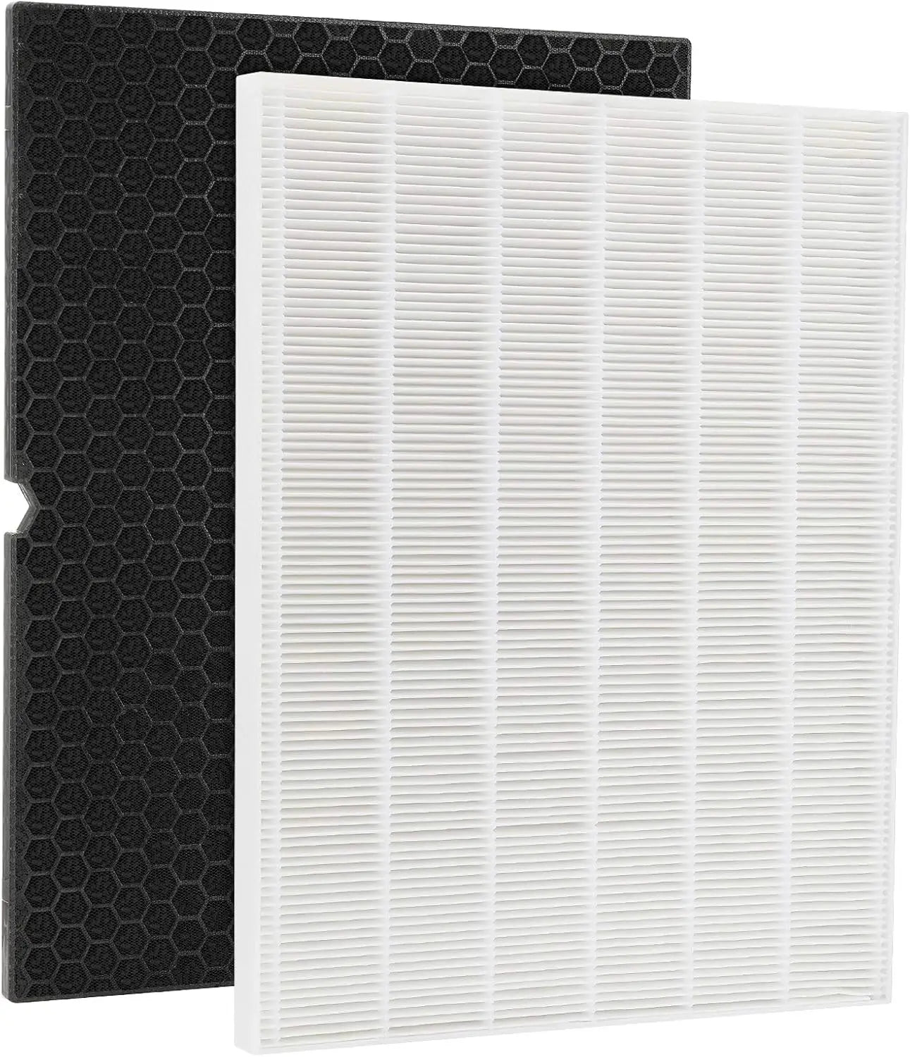 116130 Filter H HEPA Replacement Compatible with Winix 5500-2 Plasmawave Air Purifier and Winix AM80 Air Purifier - 2 HEPA and 2 Activated Carbon Filters Combo Pack Wholesale Hub