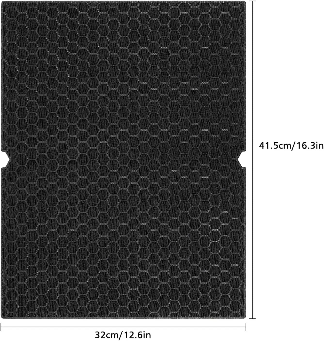 116130 Filter H HEPA Replacement Compatible with Winix 5500-2 Plasmawave Air Purifier and Winix AM80 Air Purifier - 2 HEPA and 2 Activated Carbon Filters Combo Pack Wholesale Hub