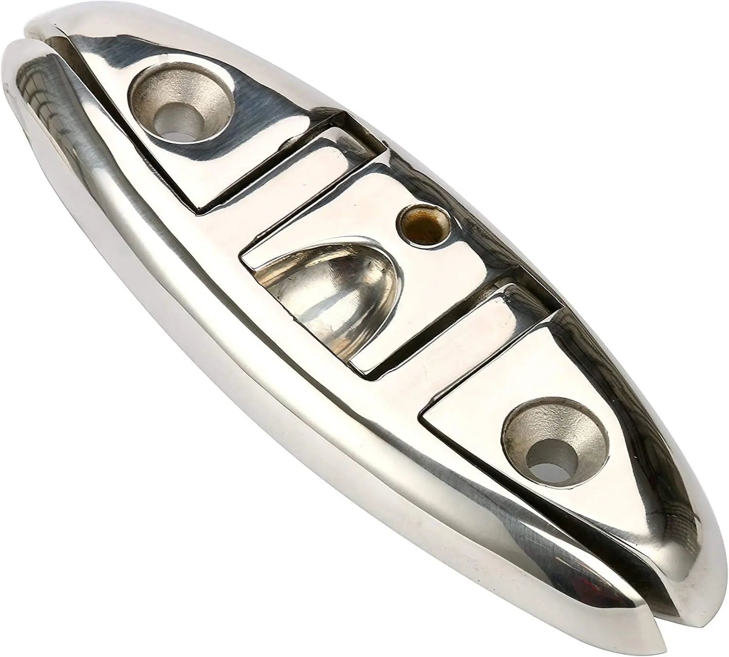 Boat Folding Cleat 8-1/2" Flip-up Heavy Dock Marine Grade 316 Stainless Steel Wholesale Hub