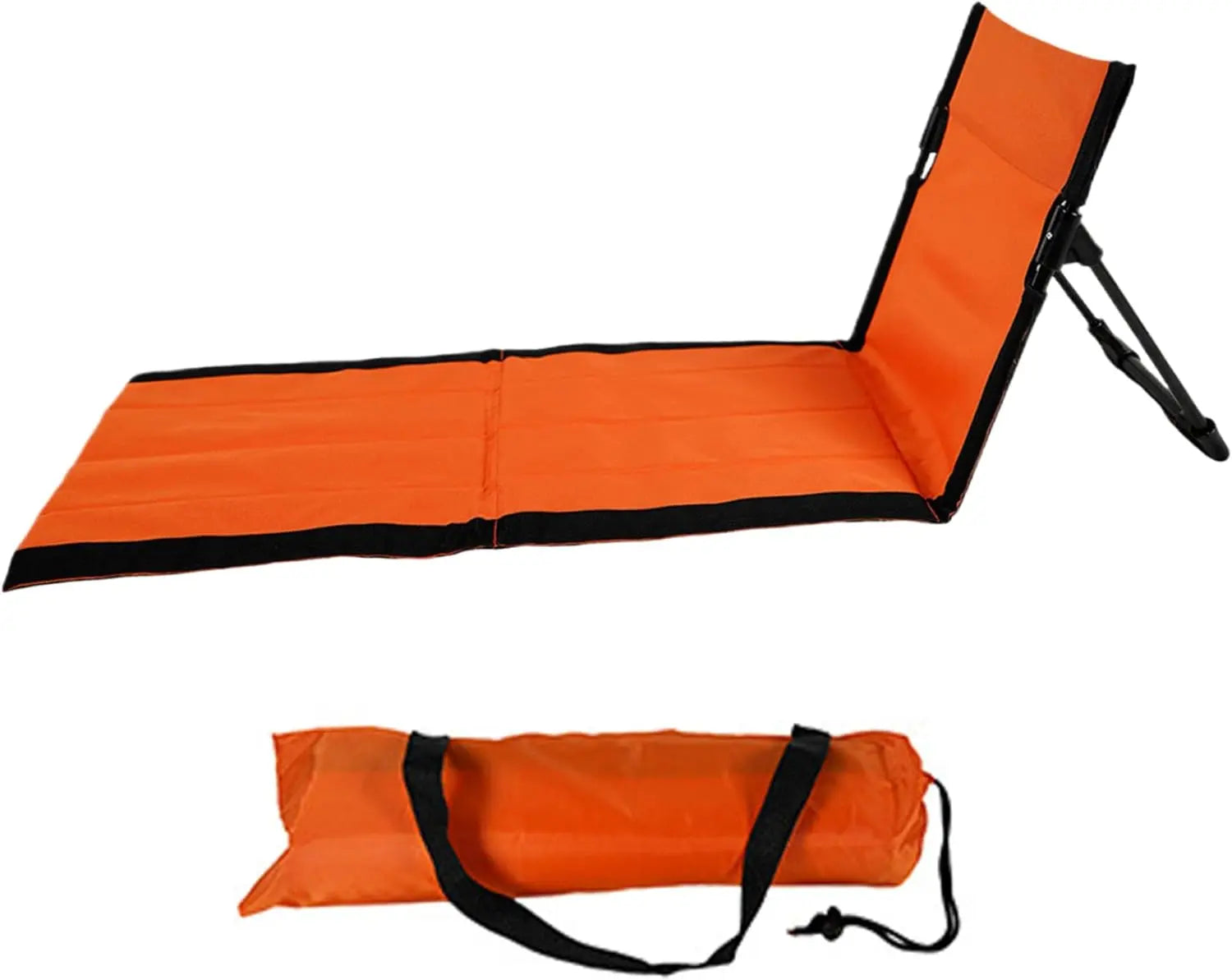 Reclining Beach Mat 15x43.3x15.8/15x26.8x15.8'' Oxford Cloth Waterproof Foldable Beach Lounge Chair Lightweight & Portable Lounger for Adults Holidays Camping Park Wholesale Hub