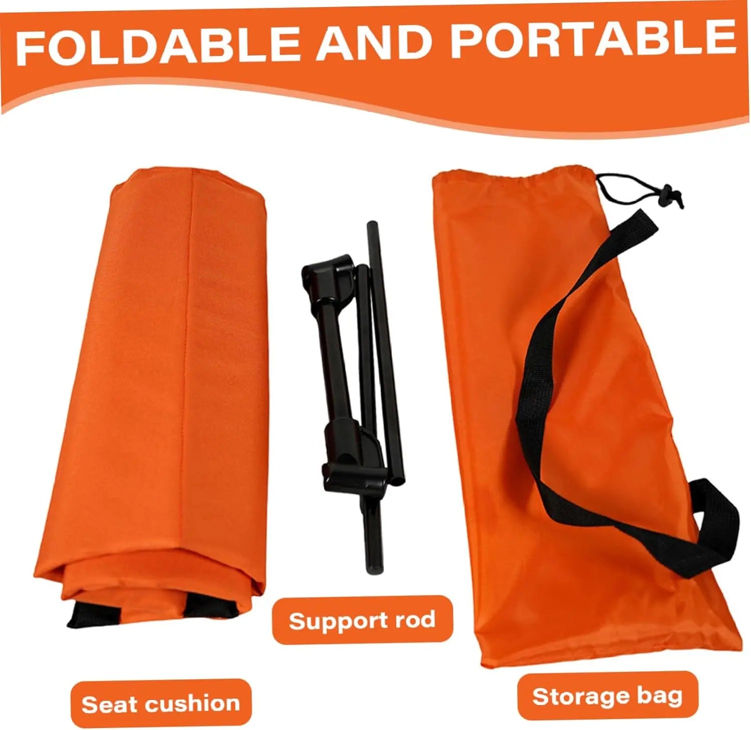 Reclining Beach Mat 15x43.3x15.8/15x26.8x15.8'' Oxford Cloth Waterproof Foldable Beach Lounge Chair Lightweight & Portable Lounger for Adults Holidays Camping Park Wholesale Hub