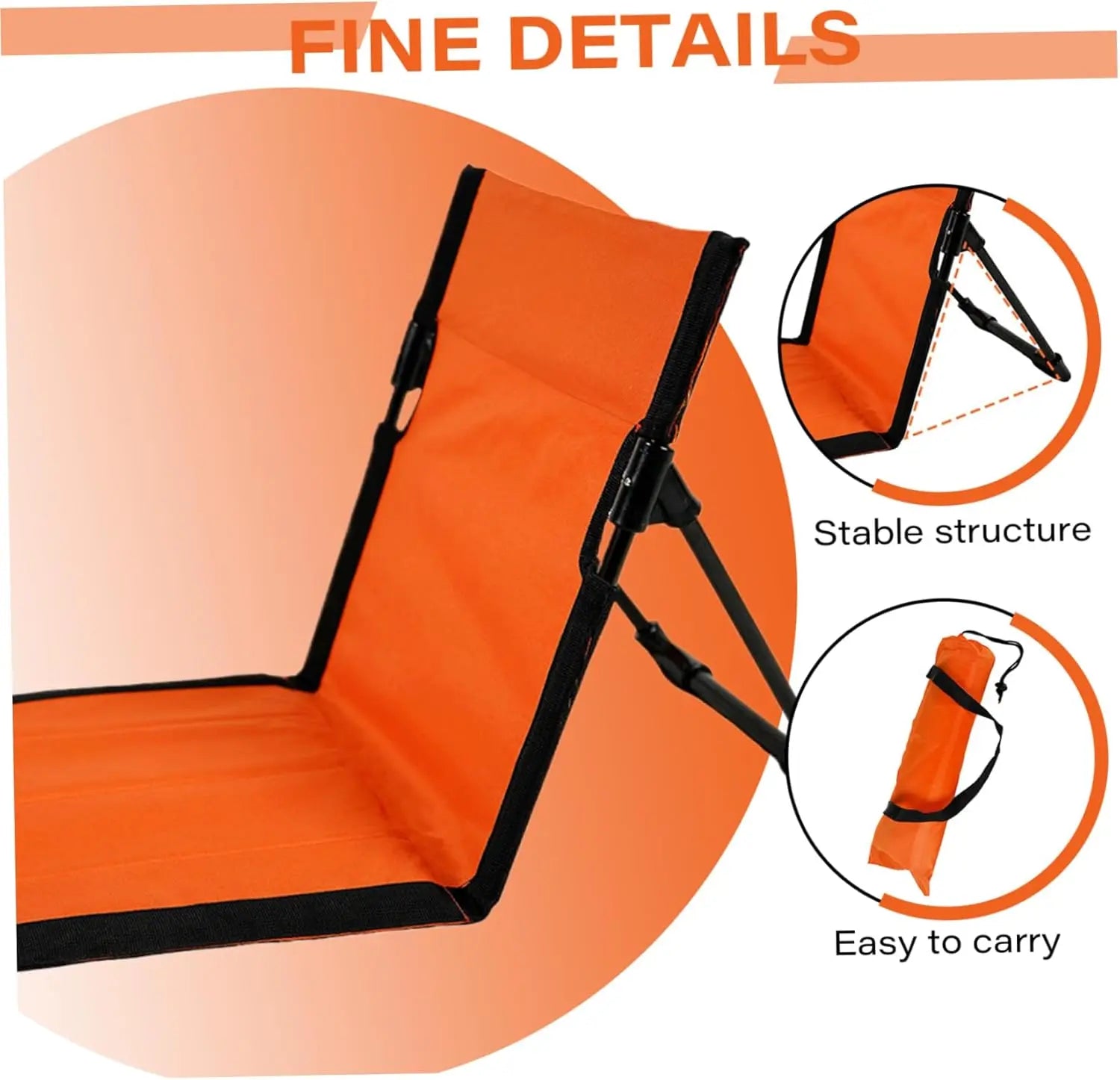 Reclining Beach Mat 15x43.3x15.8/15x26.8x15.8'' Oxford Cloth Waterproof Foldable Beach Lounge Chair Lightweight & Portable Lounger for Adults Holidays Camping Park Wholesale Hub