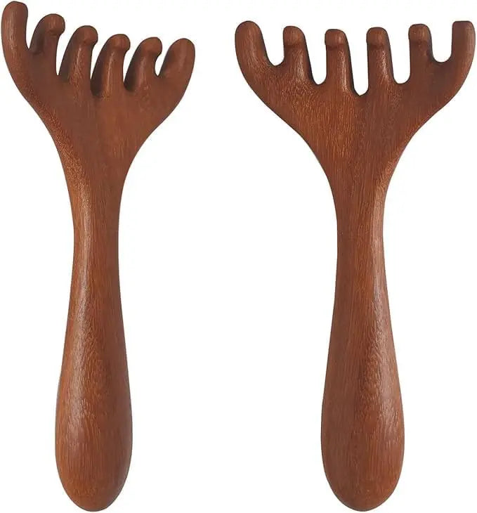 Head Massager Scalp 2 Pack, Protable Head Scratcher Massager for Relaxation & Stress Reduction, Wood Comb Gift for Mother, Sister and Lover Wholesale Hub
