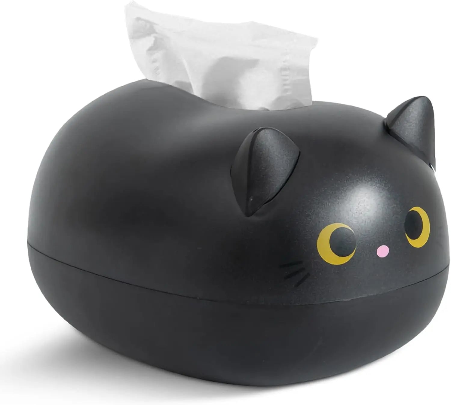 Cat Tissue Dispenser, Cartoon Toilet Paper Holder Dispenser Box with 2 Toothpick for Car Home Bathroom Kitchen Office Wholesale Hub