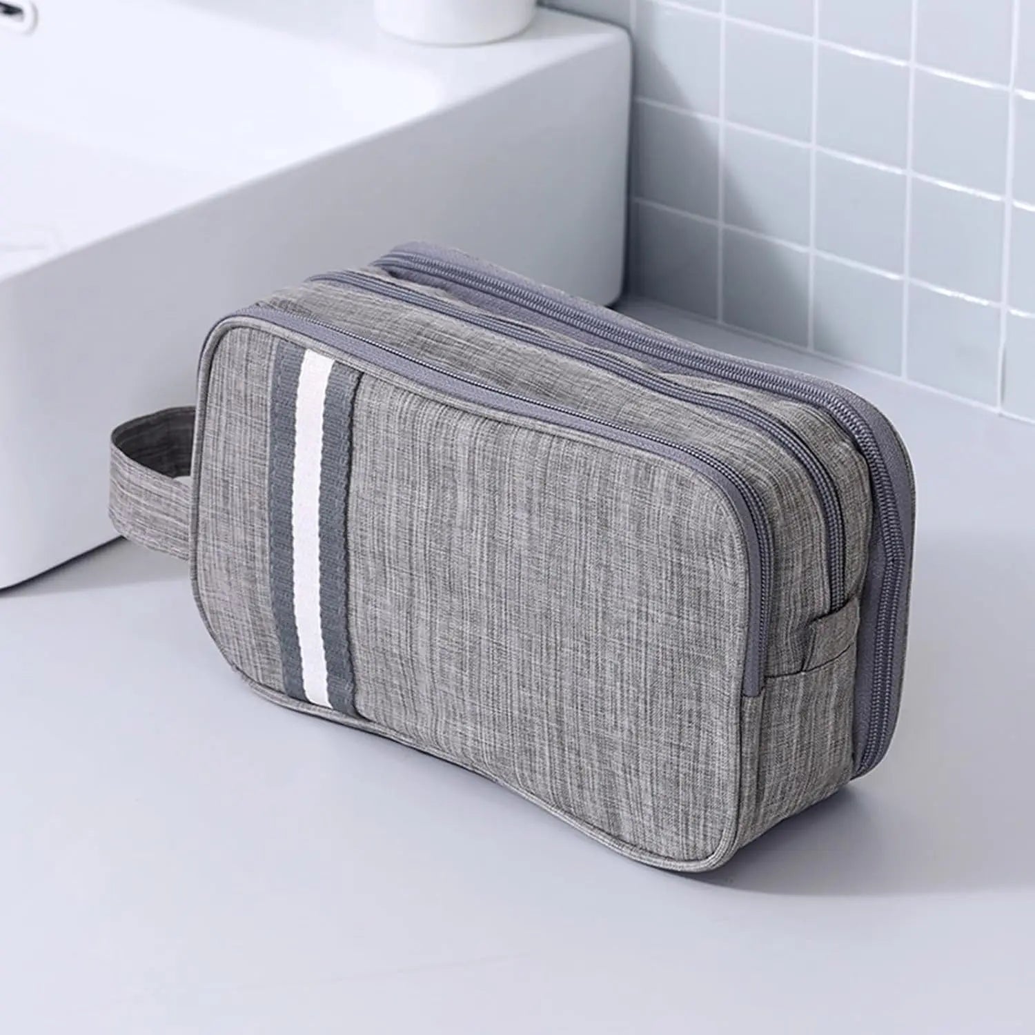 Travel Toiletry Bag, Organizer Mens Bag Dopp Kit Bathroom Shaving Portable Makeup Bags for Accessories(27*10*16cm) Wholesale Hub