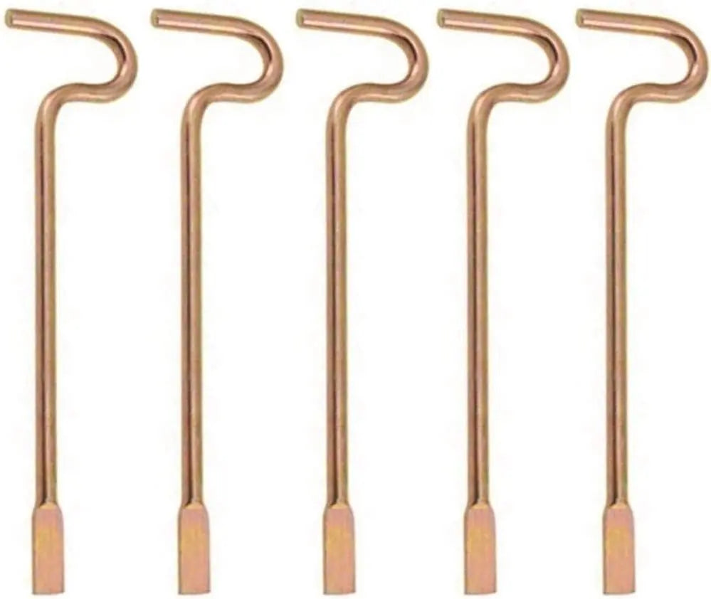Bedroom/Bathroom Door Emergency Keys Compatible with Kwikset Interior Levers and Knobs (5) Wholesale Hub