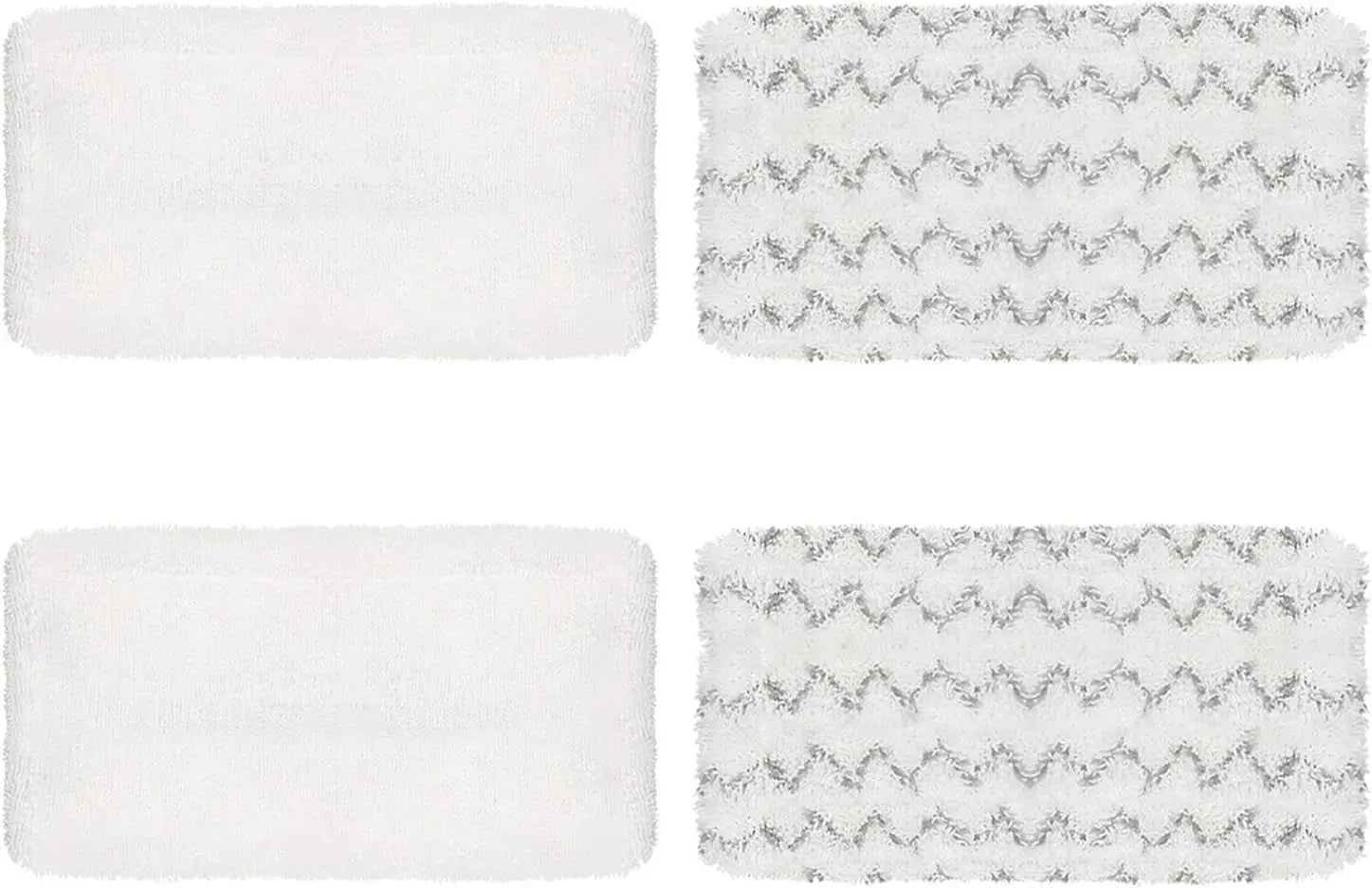 4 Pack Steam Mop Pads or Bissell Symphony 1252 1606670 1543 1652 1132 1530 11326 Vacuum and Steam Mop, Bissell 2747A Replacement Pads, Bissel Symphony Pet Mop Pads, Microiber Washable & Reusable Wholesale Hub