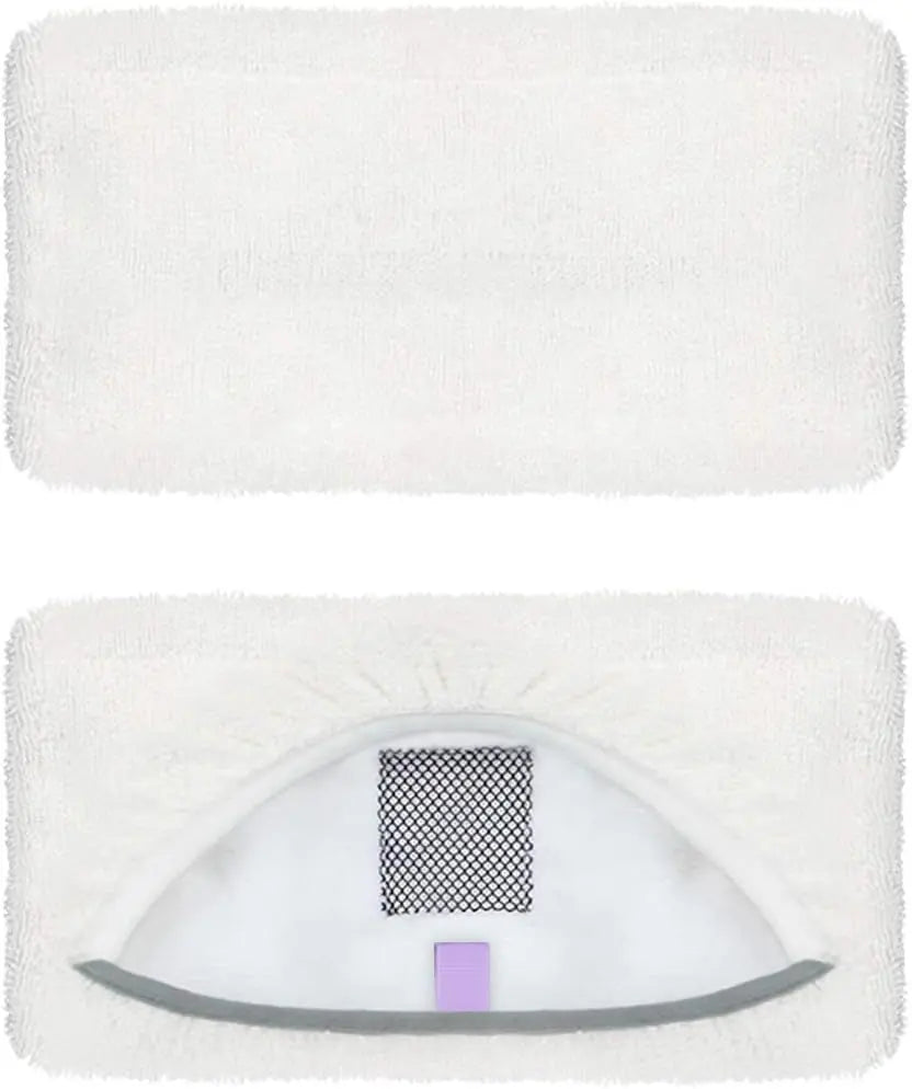 4 Pack Steam Mop Pads or Bissell Symphony 1252 1606670 1543 1652 1132 1530 11326 Vacuum and Steam Mop, Bissell 2747A Replacement Pads, Bissel Symphony Pet Mop Pads, Microiber Washable & Reusable Wholesale Hub