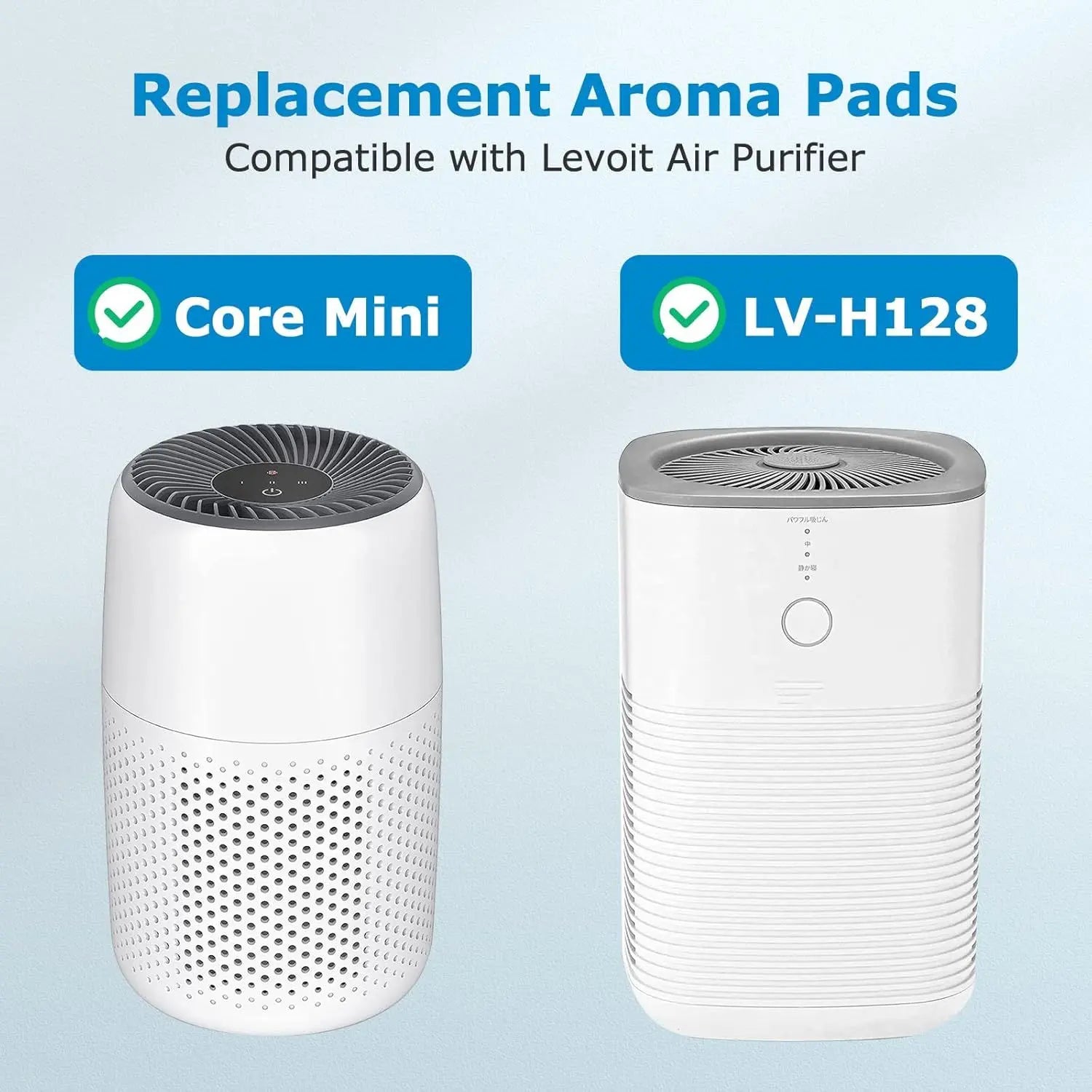 30 Pack Core Mini Aroma Pads Replacement or LEVOIT LV-H128 Essential Oil Replacement Aromatherapy Reill Pads Compatible with LEVOIT Core Mini/LV-H128 Air Puri-ier White Wholesale Hub
