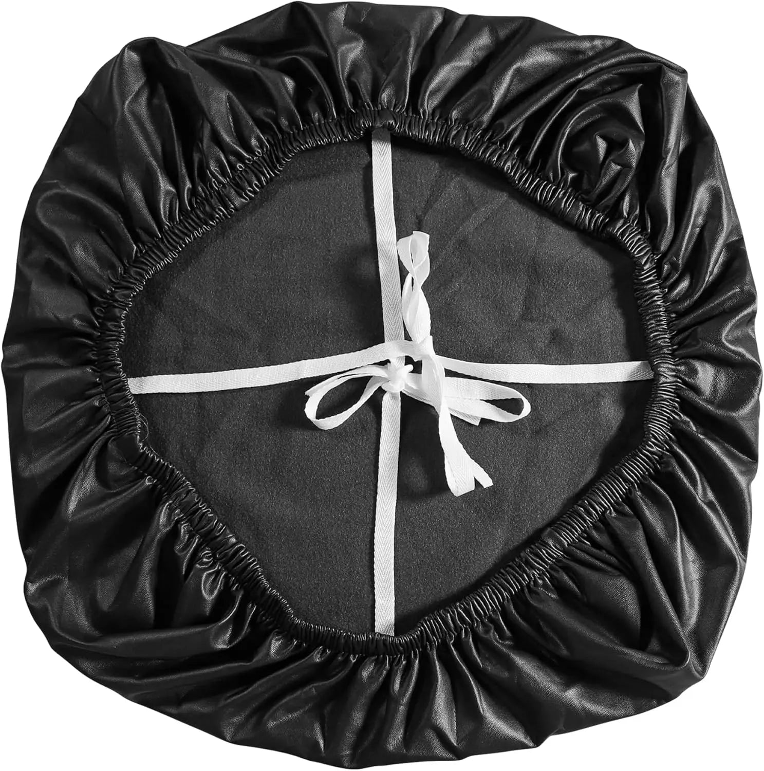 FORCHEER Office Chair seat Covers Leather Stretch Waterproof PU Computer Chair Seat Cushion Slipcovers-Black Wholesale Hub