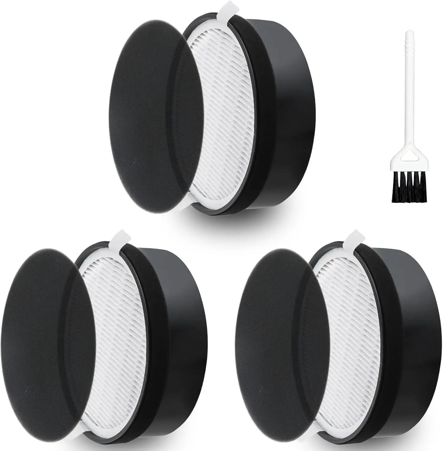 LV-H132 ilter Replacement or LEVOIT Air Puri-ier LV-H132-R, 3-in-1 True HEPA and Activated Carbon iltration (3 Pack) Wholesale Hub