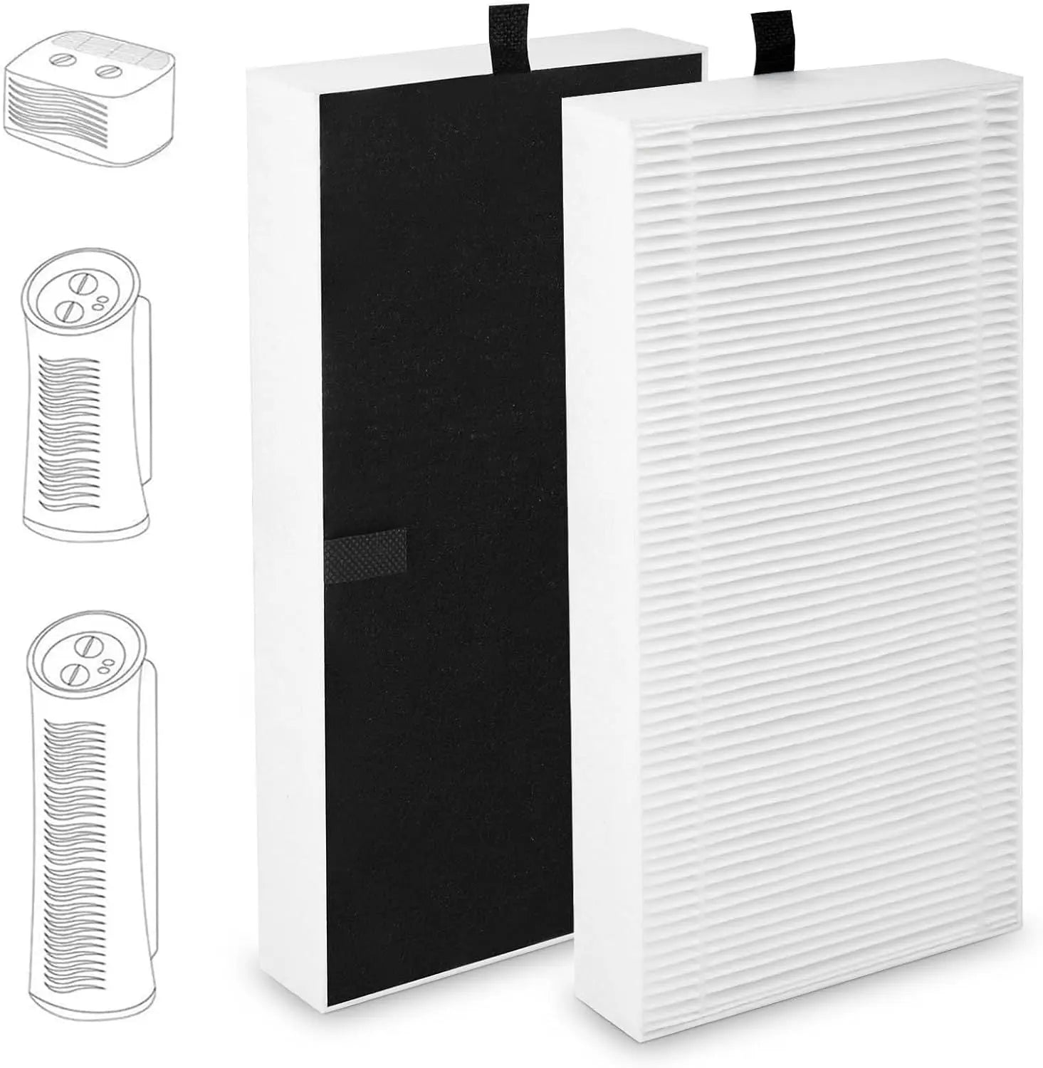 True HEPA ilter Replacement Compatible with ebreze R102B and Honeywell ilter U, HHT270, HHT290 Series Air Puriier Wholesale Hub
