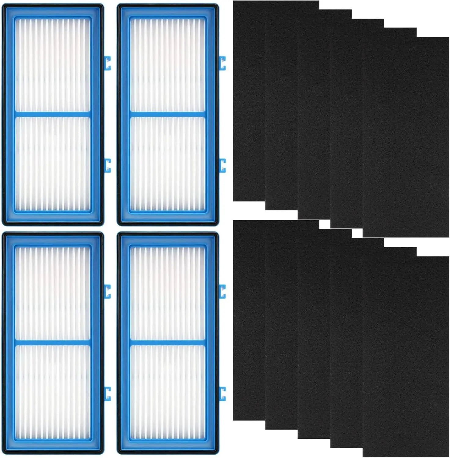 8 Pack Replacement ilters Compatible or Holme-s AER1 Air Puriier Total Air Clean 2 HEPA Air ilters 6 Carbon Booster ilters Replacement ilter or HAP30AT,HAP242 NUC Wholesale Hub