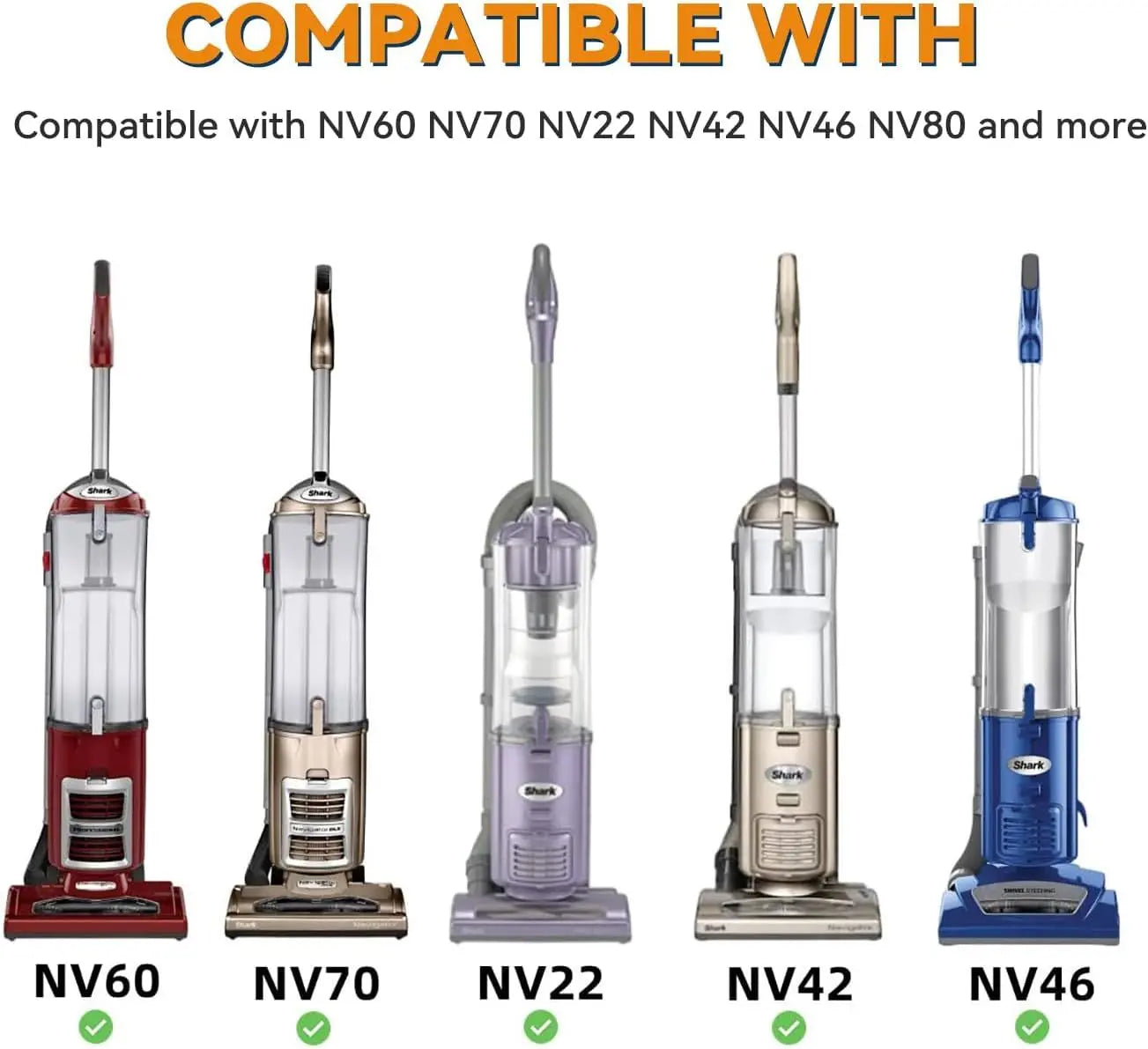 Vacuum Hoses or Shark NV22: Replacement Hose or Shark Navigator Vacuum NV22 NV44 NV46 NV60 NV70 NV80 NV355 UV400 UV410 - Part Number 1114C Wholesale Hub