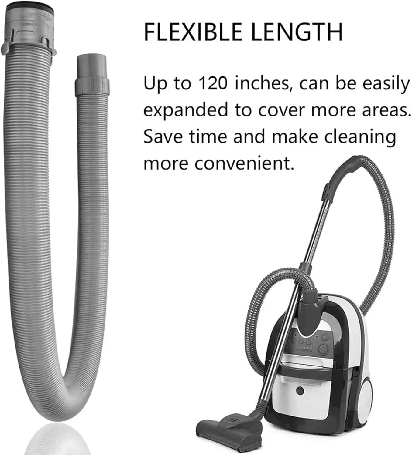 Vacuum Hoses or Shark NV22: Replacement Hose or Shark Navigator Vacuum NV22 NV44 NV46 NV60 NV70 NV80 NV355 UV400 UV410 - Part Number 1114C Wholesale Hub
