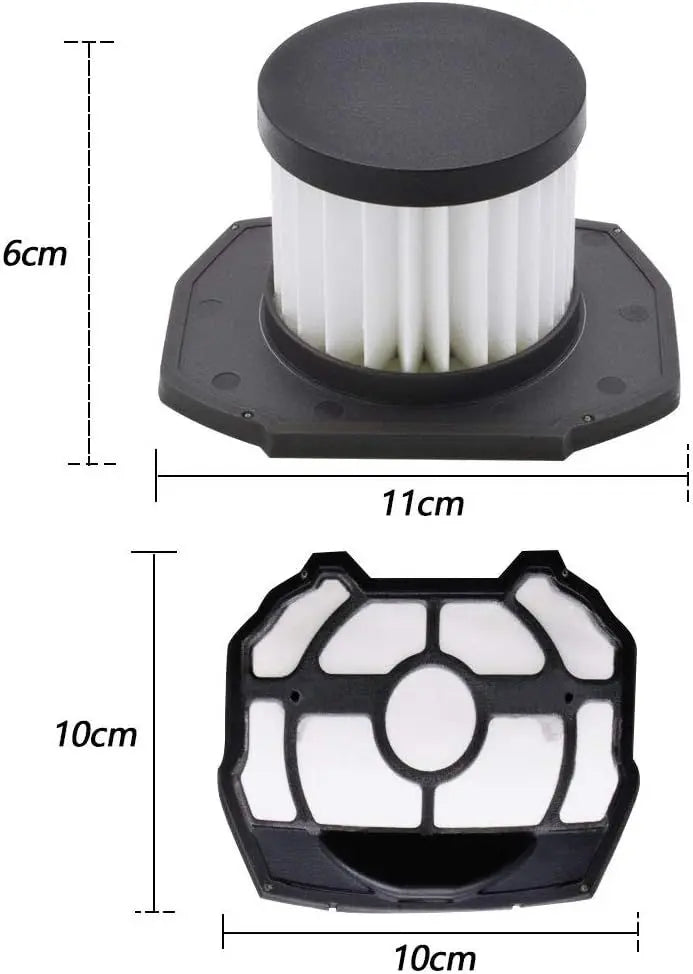 4 Pack ilter Replacement or Ryobi P718 313282002 18 Volt Strut Stick Vacuum Cleaner - it or P718K P7181 Part 313282001 A32SV02 Replacement ilter - ilter Assembly with Pre-Screen Wholesale Hub